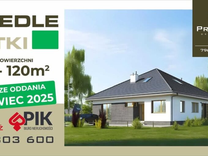 Parter 98m2 lub wariant z poddaszem około 150m2