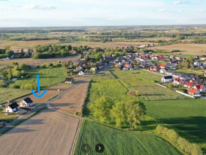 Działka budowlana 980 m2 ,bezpośrednio MPZP,media